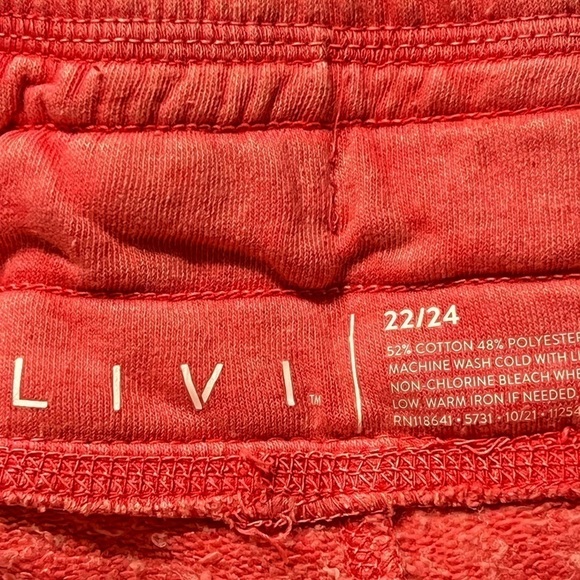 Livi Active French Terry Capris 14/16 - Picture 5 of 6